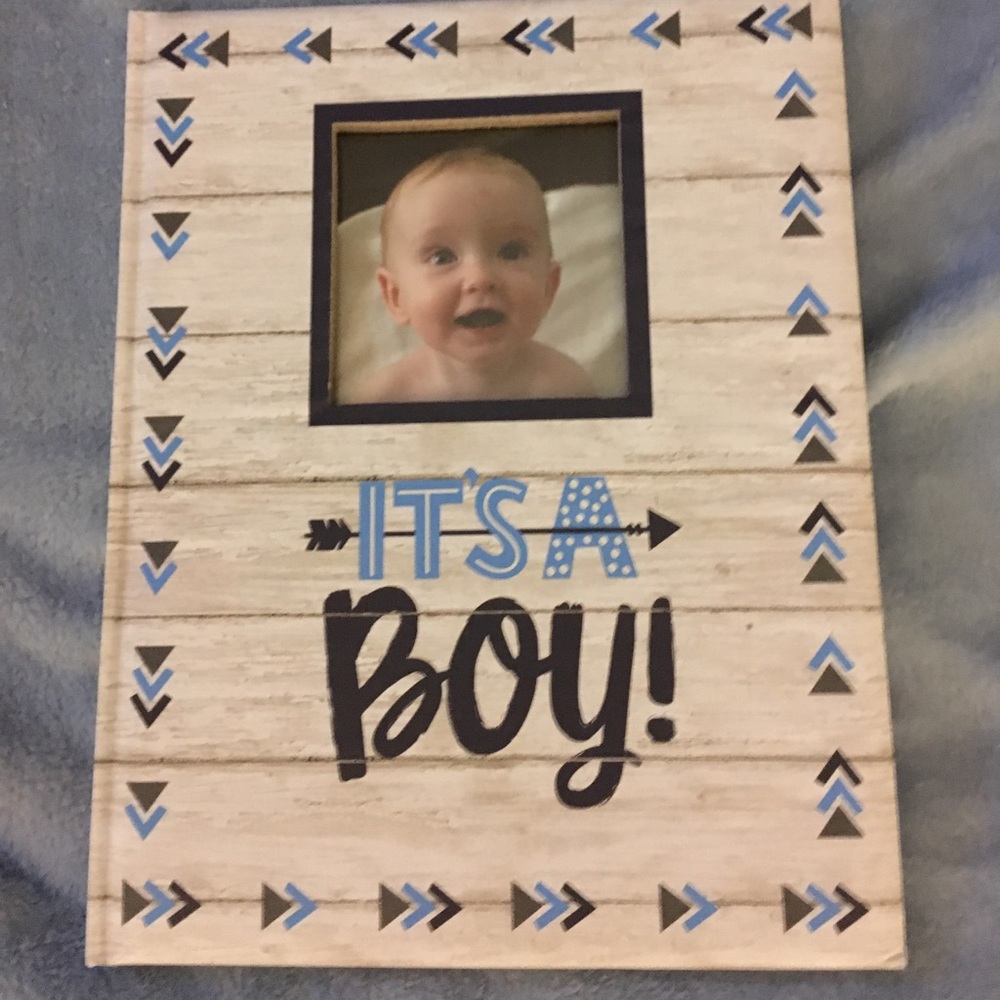 It’s a boy baby book